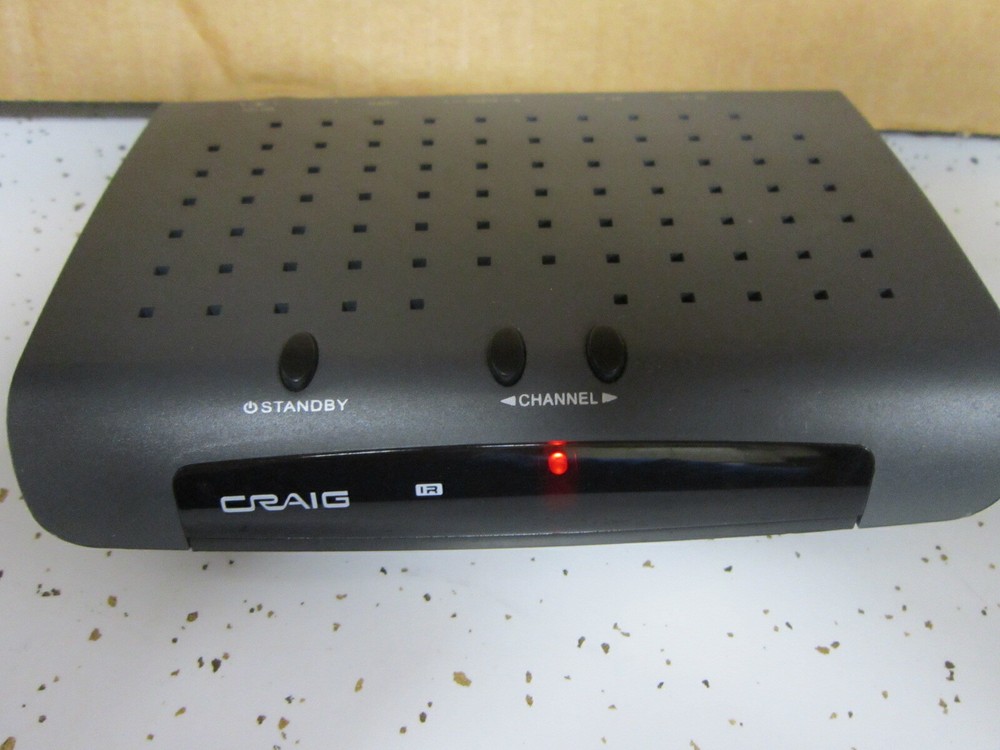 Craig Electronics Digital To Analog Broadcast TV Converter
