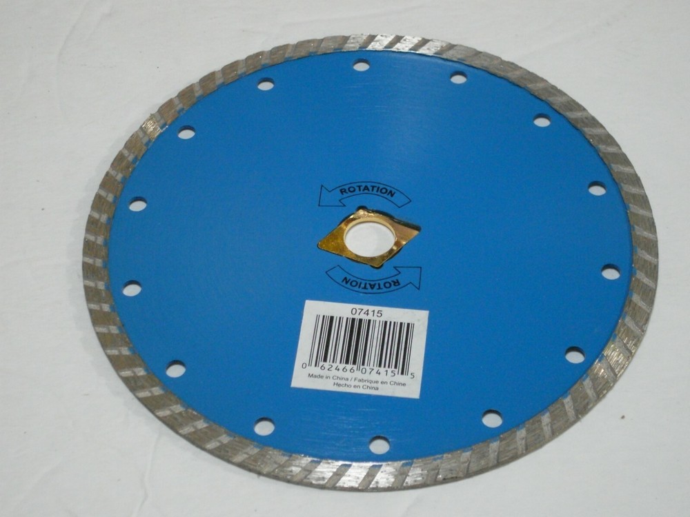 7" DIAMOND BLADE GENERAL PURPOSE #07415 TUF-E-NUF