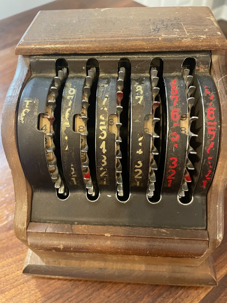 Vintage Antique Adding Machine Little Giant No Front Plate