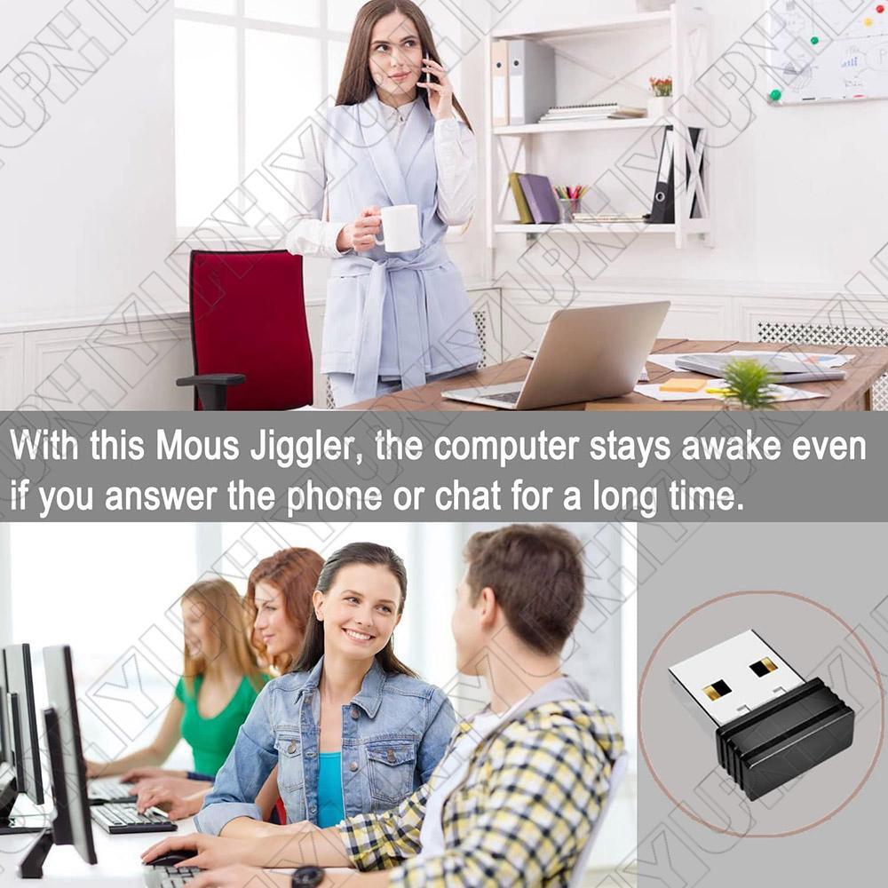 Durable Mouse Mover Device Undetectable and Auto Clicker Jiggler Mouse Mover