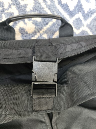 Tumi Alpha Garment Bag Ballistic Nylon Black ,multiples Puckets
