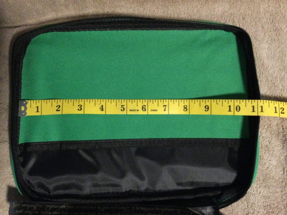 Green Canvas Bible Cover With Scripture Don't Be Afraid Just Believe