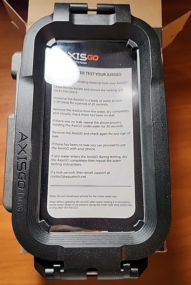 Axis Go Deep BLACK Water Housing iPhone 11 Pro