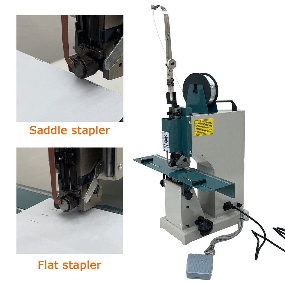 Book Stitching Machine Book Binding Stapler Machine Steel Wire Stitching Machine