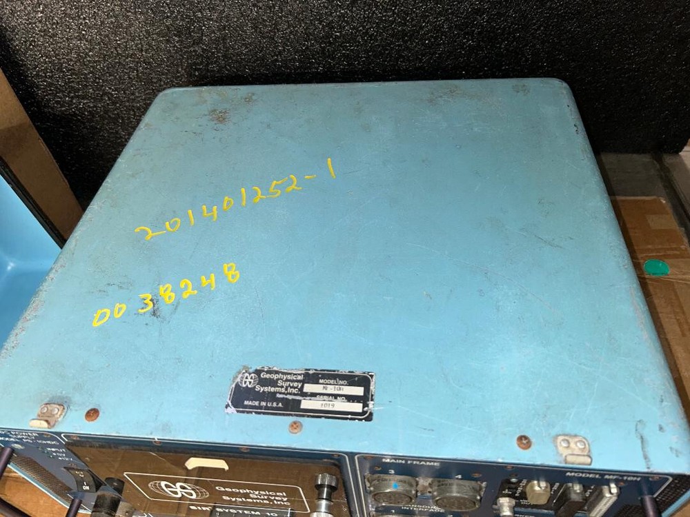 Geophysical Survey Systems MF-10H SIR System 10 Control Box
