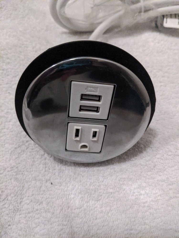 HERMAN MILLER EAMES® TABLE POWER - ROUND POWER MODULE