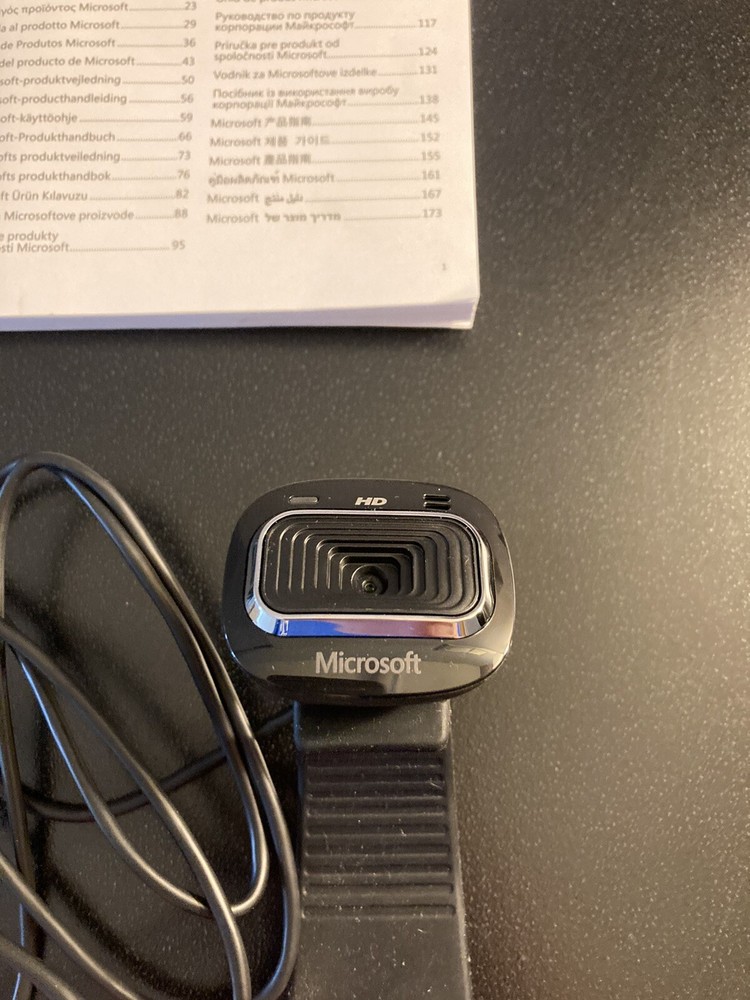 Microsoft Wired Lifecam HD USB Webcam Camera