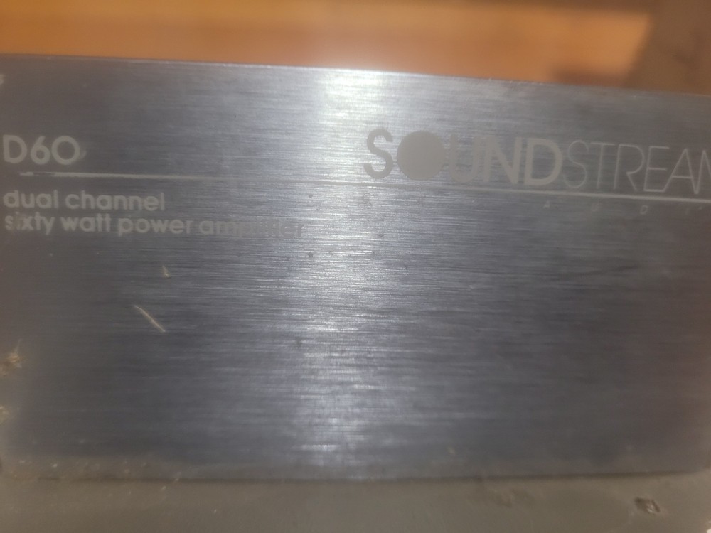 D60 Soundstream Amp