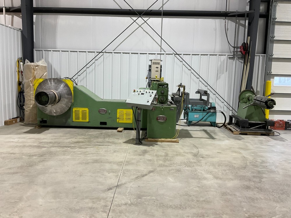 28"X4" YODER POWERED SLITTING LINE