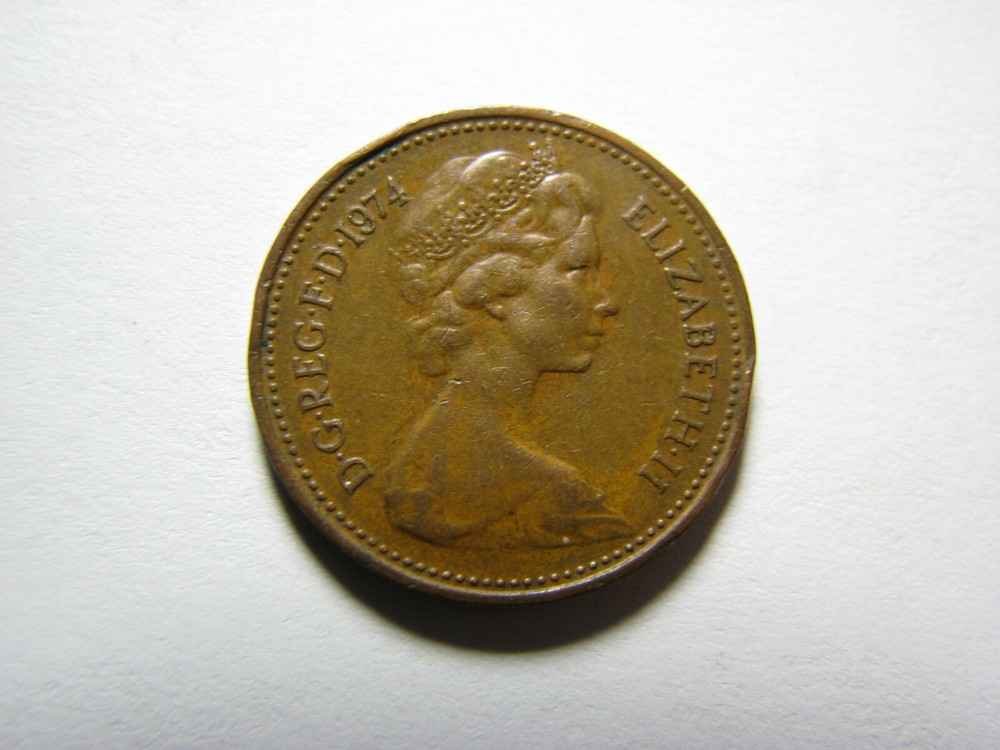 1974 Great Britain New Penny