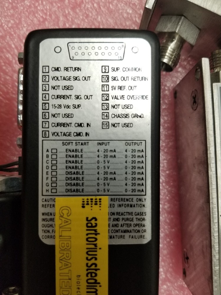 Brooks 5850i Mass Flow Controller CO2 2000 SCCM ⚡️🇺🇸 SHIP+WARRANTY