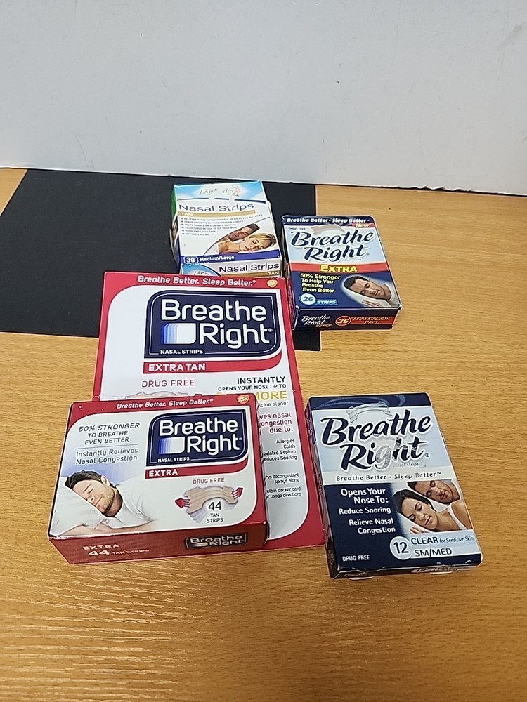 Vintage Breathe Right Strips 112 Total