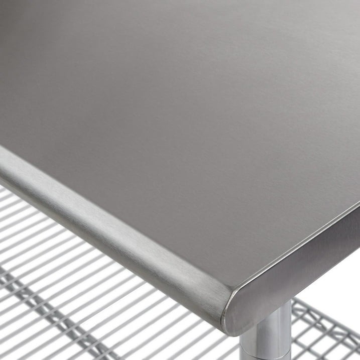 Member's Mark Work Table with 49" Stainless Steel Top