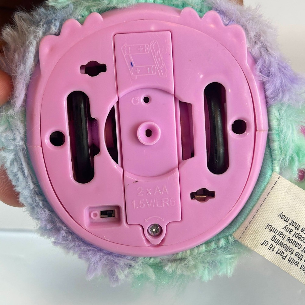 Hatchimals Mystery Hatched 5" Purple Aqua Interactive Spin Master Works Tested