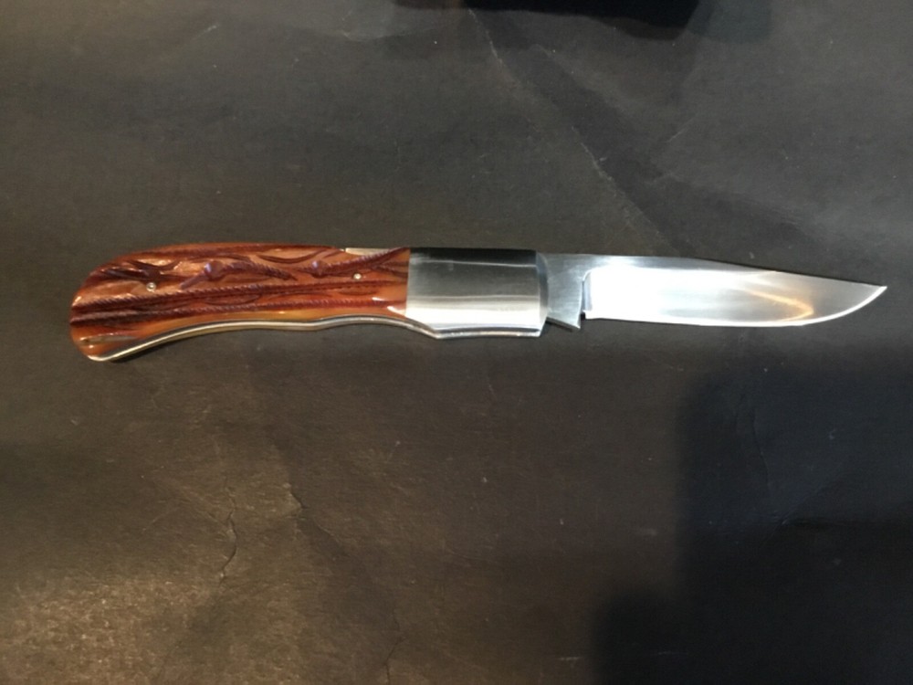 Custom Dave Ricke Lockback like Slipjoint Folder knife