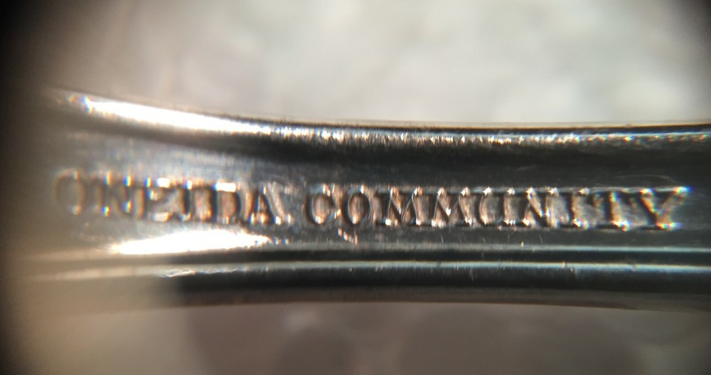 Oneida Community EXETER Silverplate 2 Serving Spoons