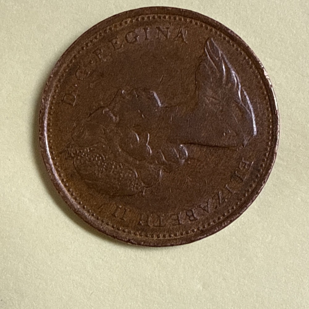 1969 Canada Penny With The KG Mark
