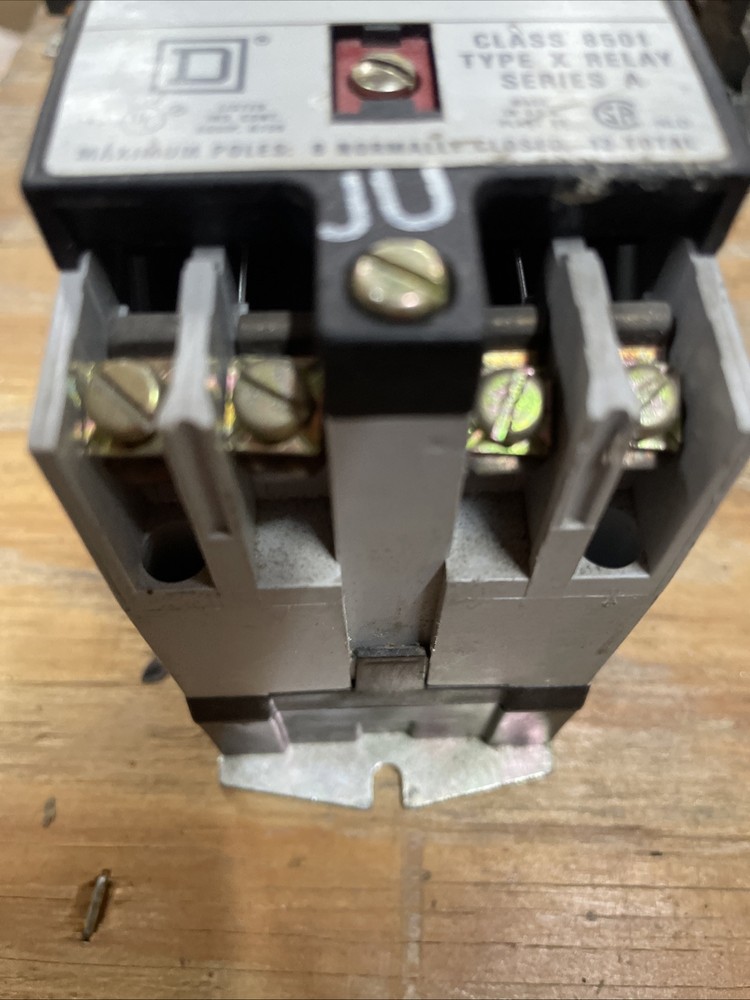 Square D Control Relay Class 8501 Type X
