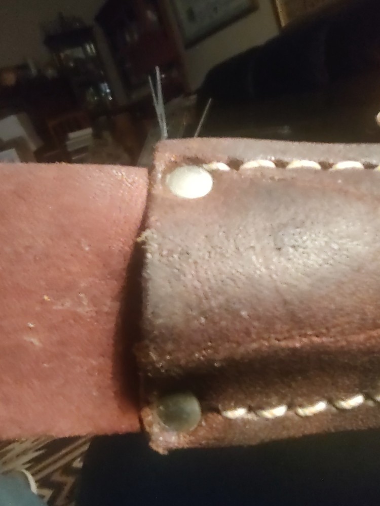 KA-BAR LEATHER SHEATH VERY SLIM