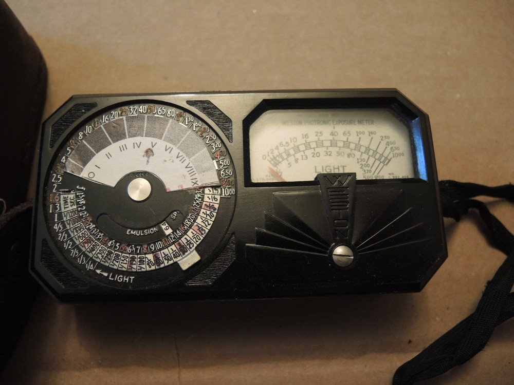 WESTON 650 PHOTRONIC LIGHT METER UNIVERSAL WORKS