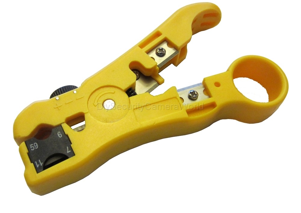 NEW UNIVERSAL CABLE WIRE JACKET STRIPPER w/CABLE CUTTER