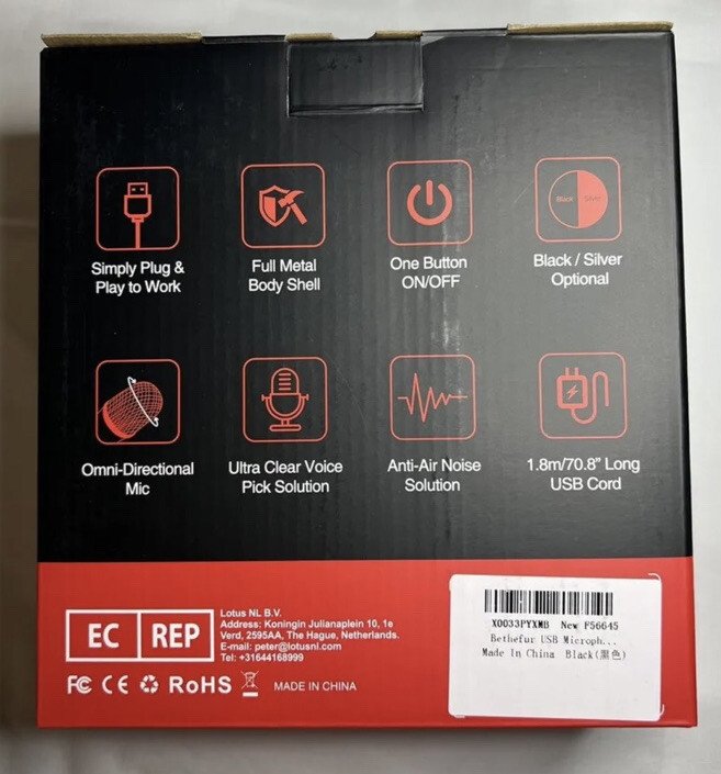 Portable Microphone Plug & Play