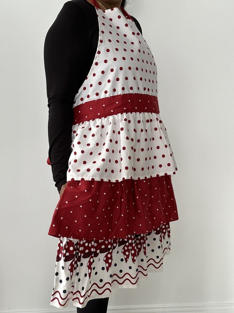 Kitchen Dress Apron Organic Cotton