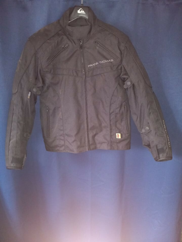Frank Thomas ladies medium motorcycle jacket great condition 