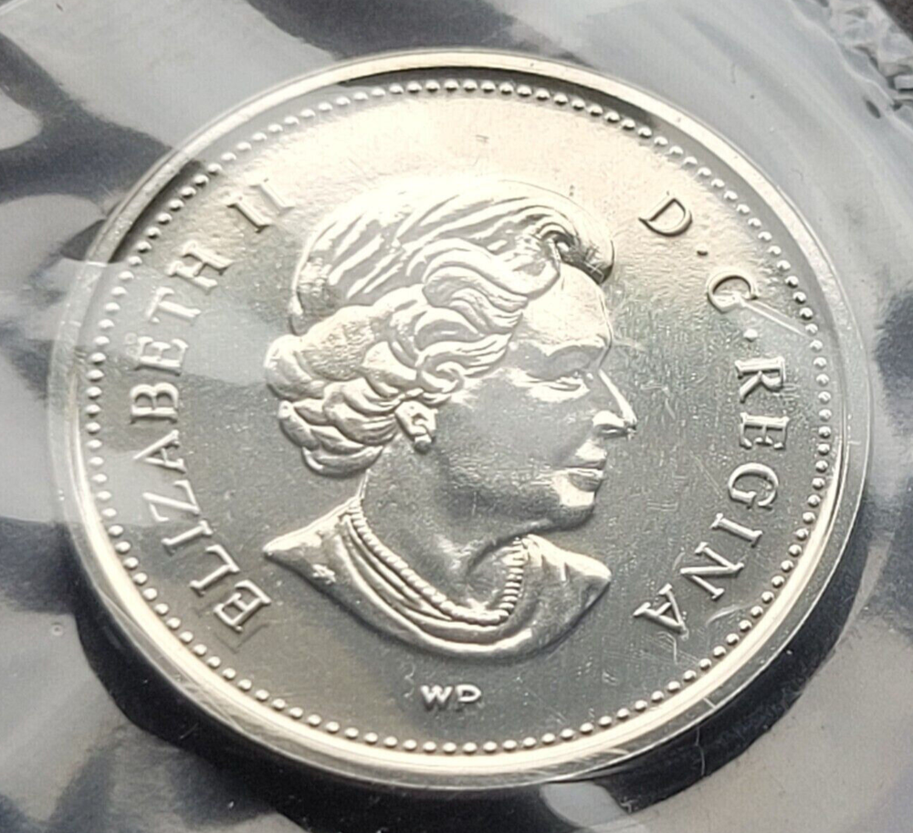 🇨🇦 Uncirculated 2003 WP Set Plio New Effigy Special Edition Canada