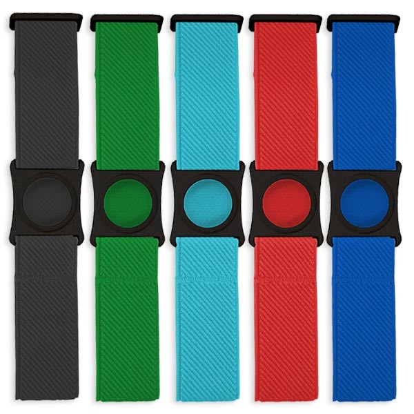 Freestyle Libre 3 - Difficulty Band Attachment Support: Black Ring Diasticker
