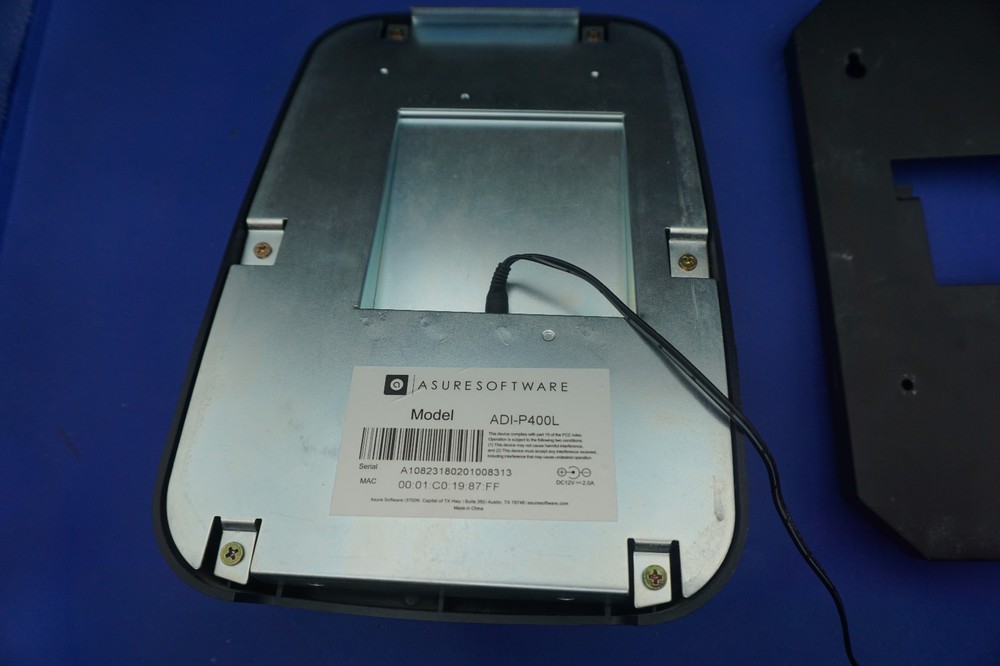 ASURE SOFTWARE ADI-P400L Timeclock W/ Mounting Bracket