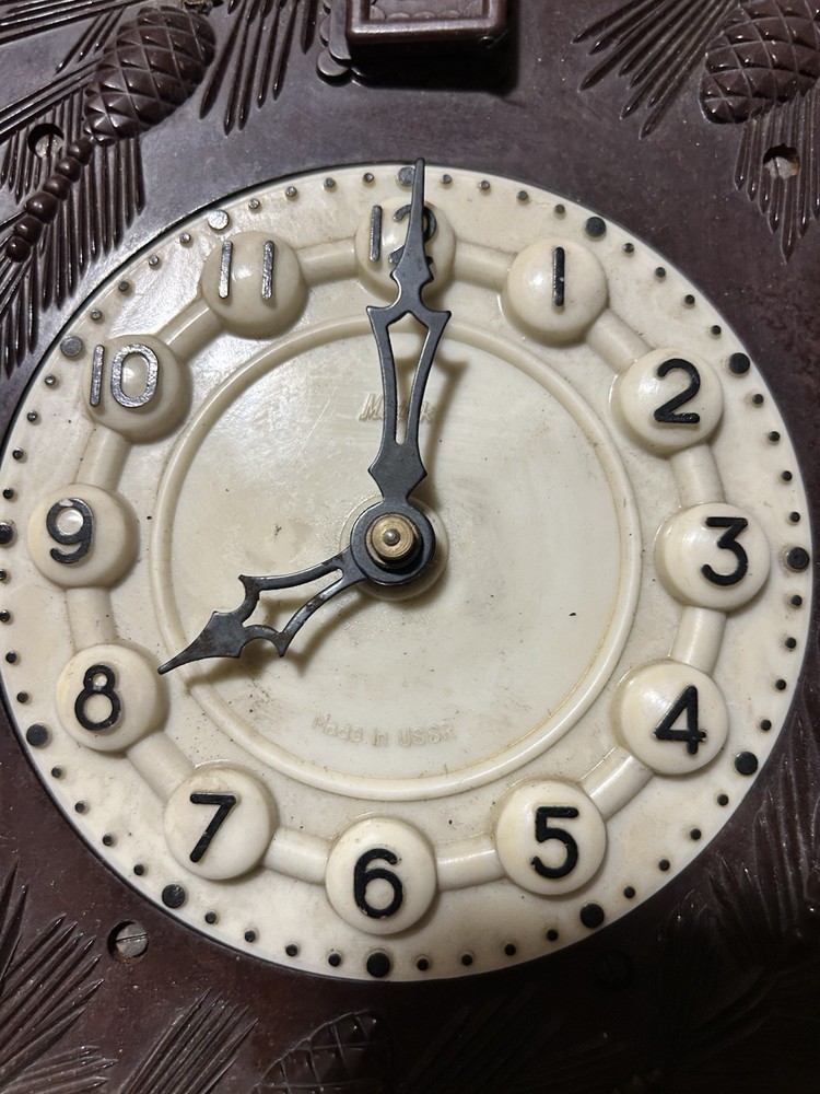 Soviet Vintage Cuckoo clock, USSR clock, Soviet working clock, Working cuckoo