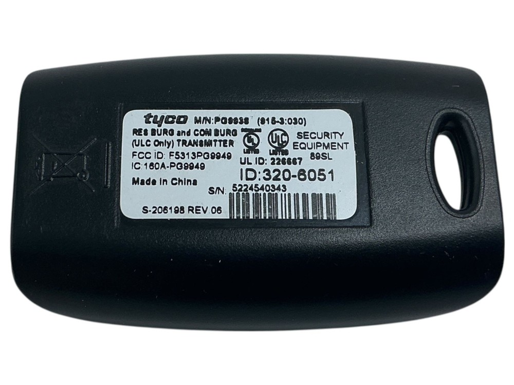 DSC PowerSeries Neo Wireless PowerG Security Panic Transmitter