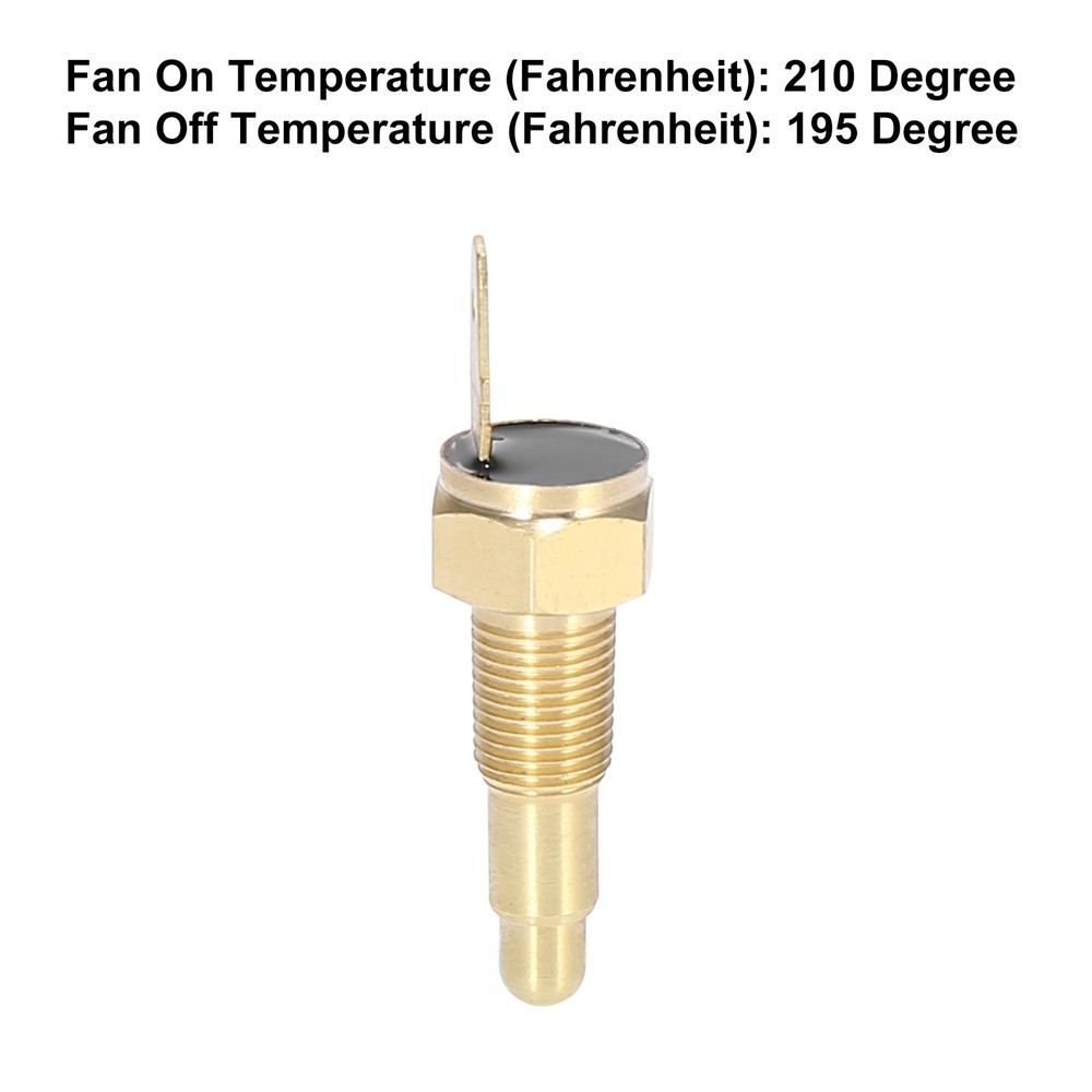 Universal Engine Temperature Sensor Switch 1/8" NPT 210 Degree on 195 Degree Off