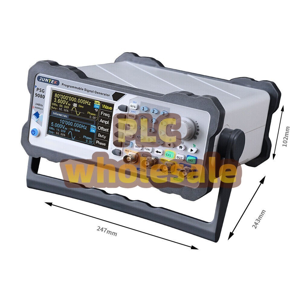 Arbitrary Waveform Function Signal Generator PSG9080 80M 2 CH Programmable DDS