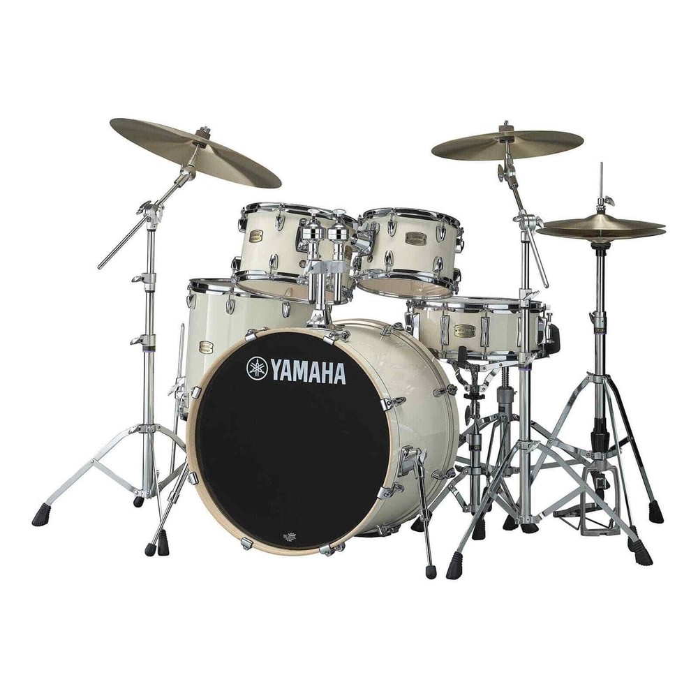 Yamaha Stage Custom Birch 5pc Drum Set w/22" BD Classic White