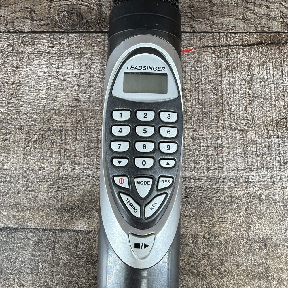 Leadsinger Karaoke Microphone Wired Device As Is