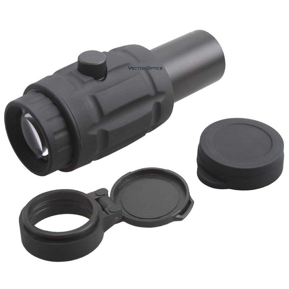 Vector Optics 5X Magnifier 26mm Scope with Flip Side QD Mount for Red Dot Sights