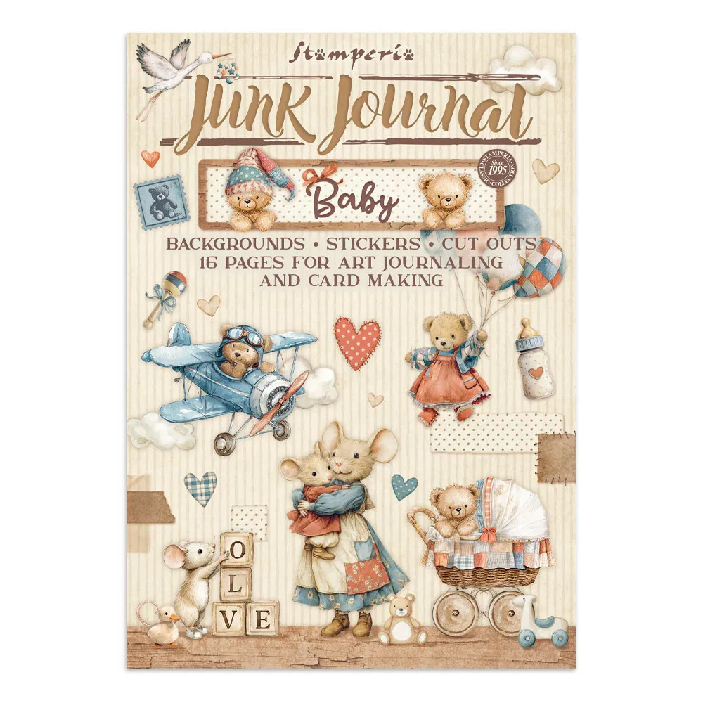 Baby Junk Journal - 16 Pages