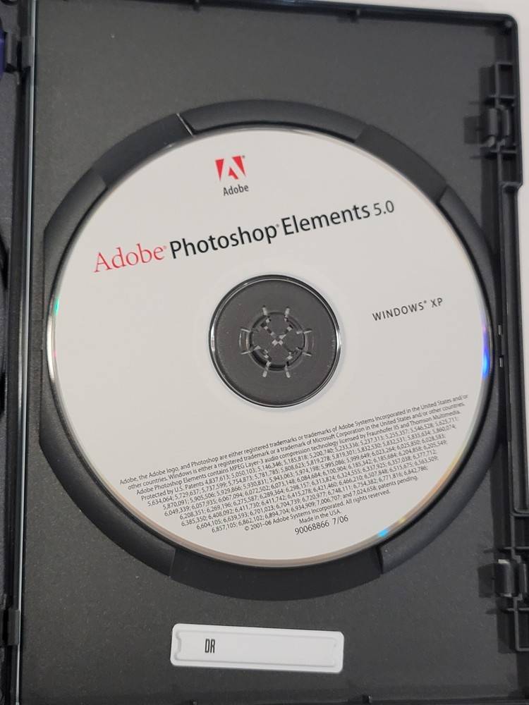 Adobe Photoshop Elements 5.0 Premiere Elements 3.0 PC CD-ROM Software