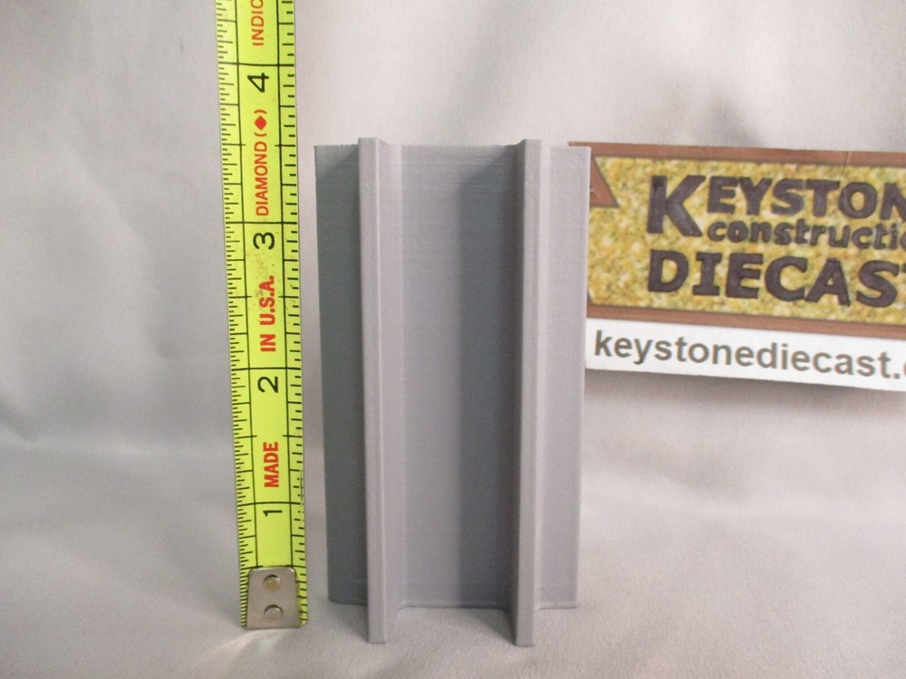 }MBM Model PreCast Decking - T Beam - resin - 057