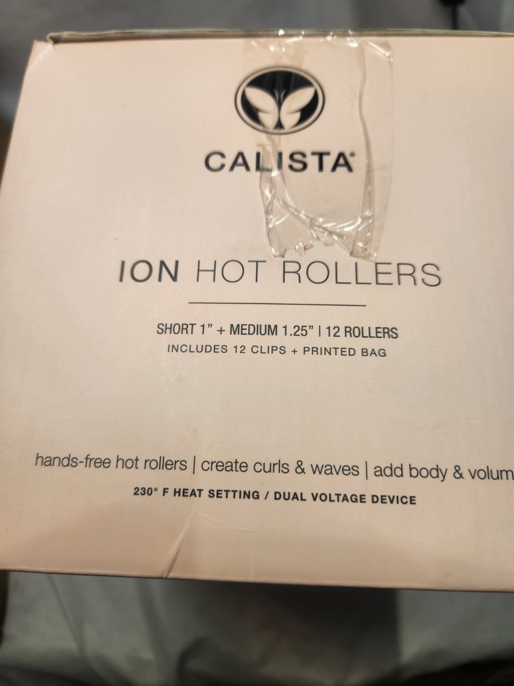 Calista Ion Hot Rollers 12 Rollers/9 Clips