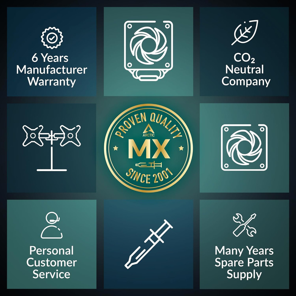 MX-7 (4 g) - Ultimate Performance Thermal Paste for CPUs, Consoles, Graphics ...