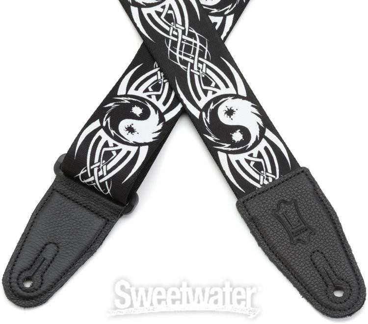 Levy's MP 2" Printed Polyester Guitar Strap - Yin Yang