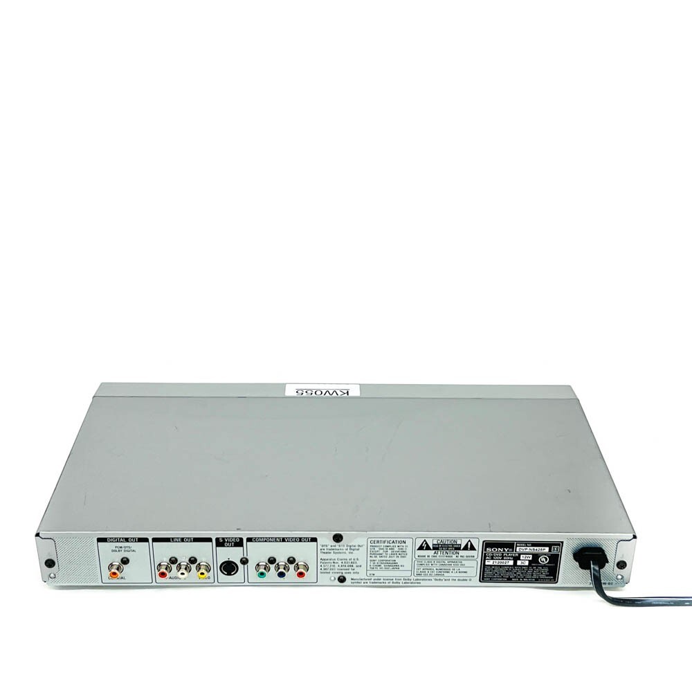 Sony DVP-NS425P Progressive Scan VCD DVD Player without Remote, Silver