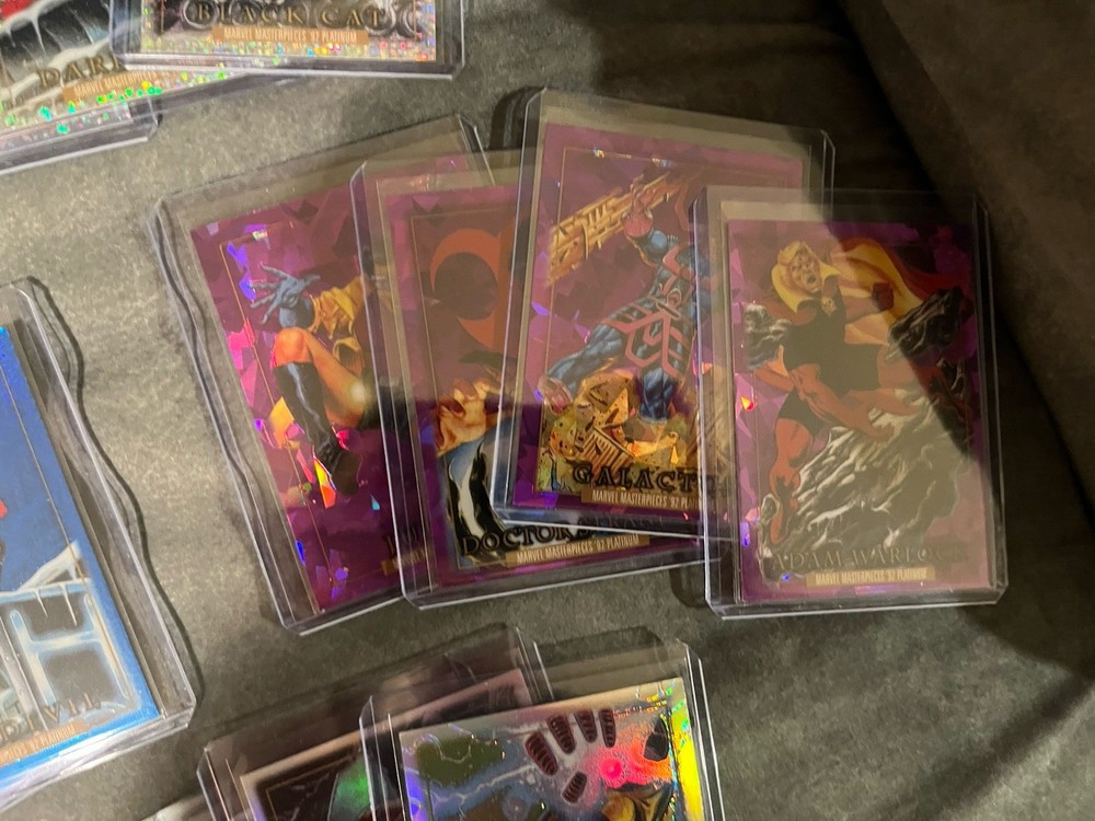 2024 UD Marvel Masterpieces '92 Platinum *YOU PICK* Base, Parallels & Inserts