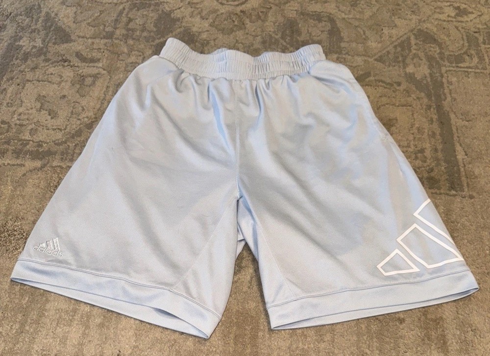 adidas Men's Mid Gray Sz Medium Pull On Shorts Primegreen