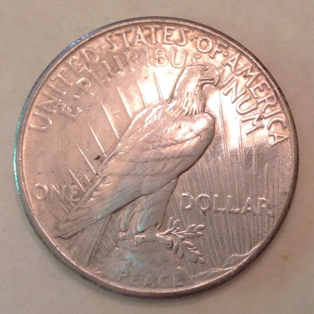 1928 Peace Silver Dollar cd