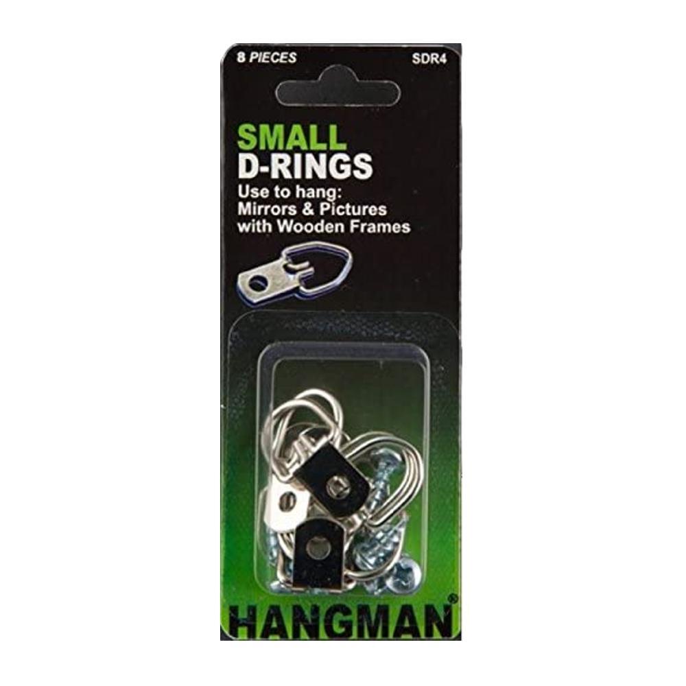 Hangman Picture Frame D Rings 4 Pack