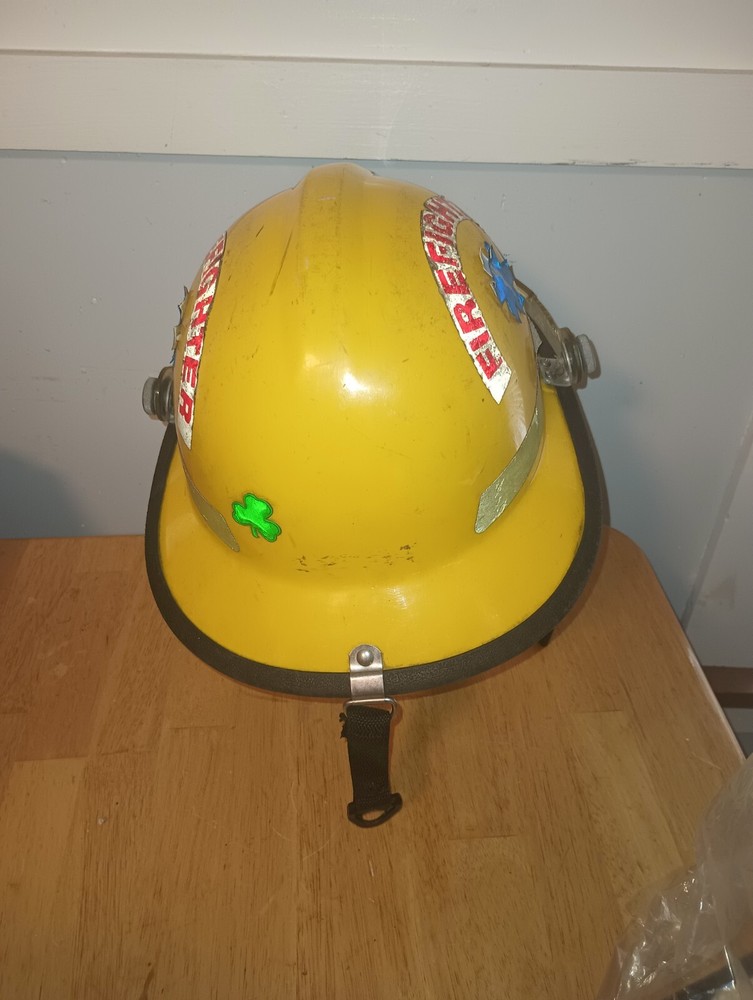 Defender Fire Helmet with Shield. Model P